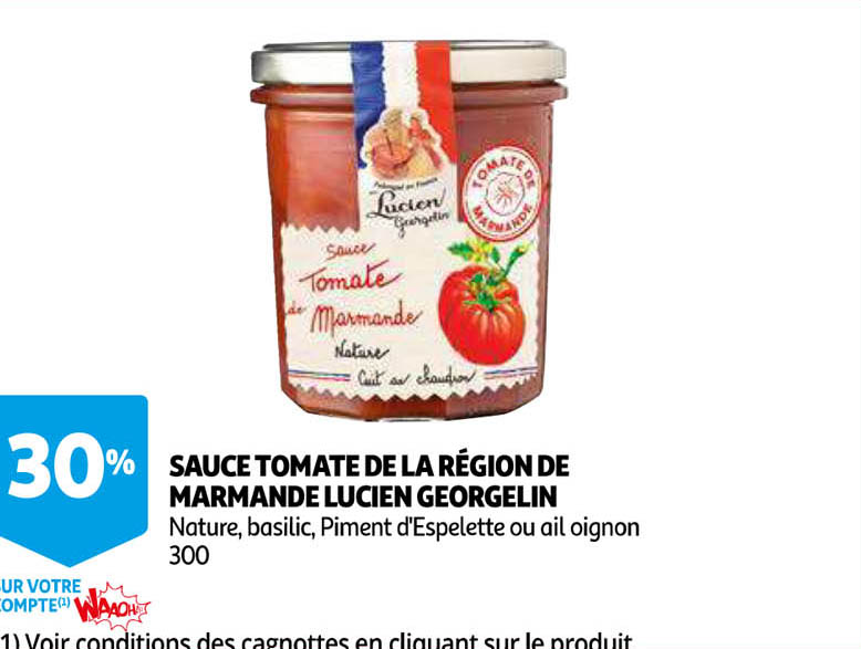 sauce tomate de la région de marmande lucien georgelin