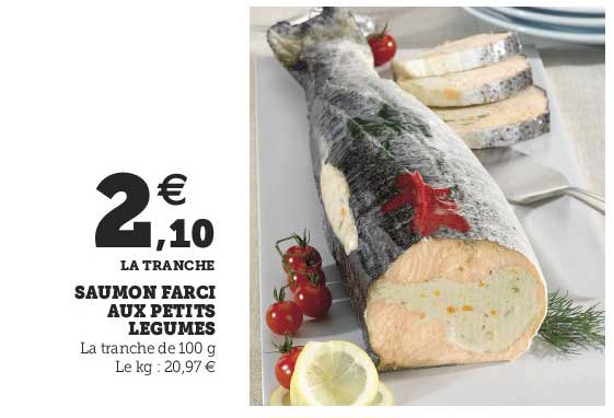 Saumon Farci Aux Petits Légumes