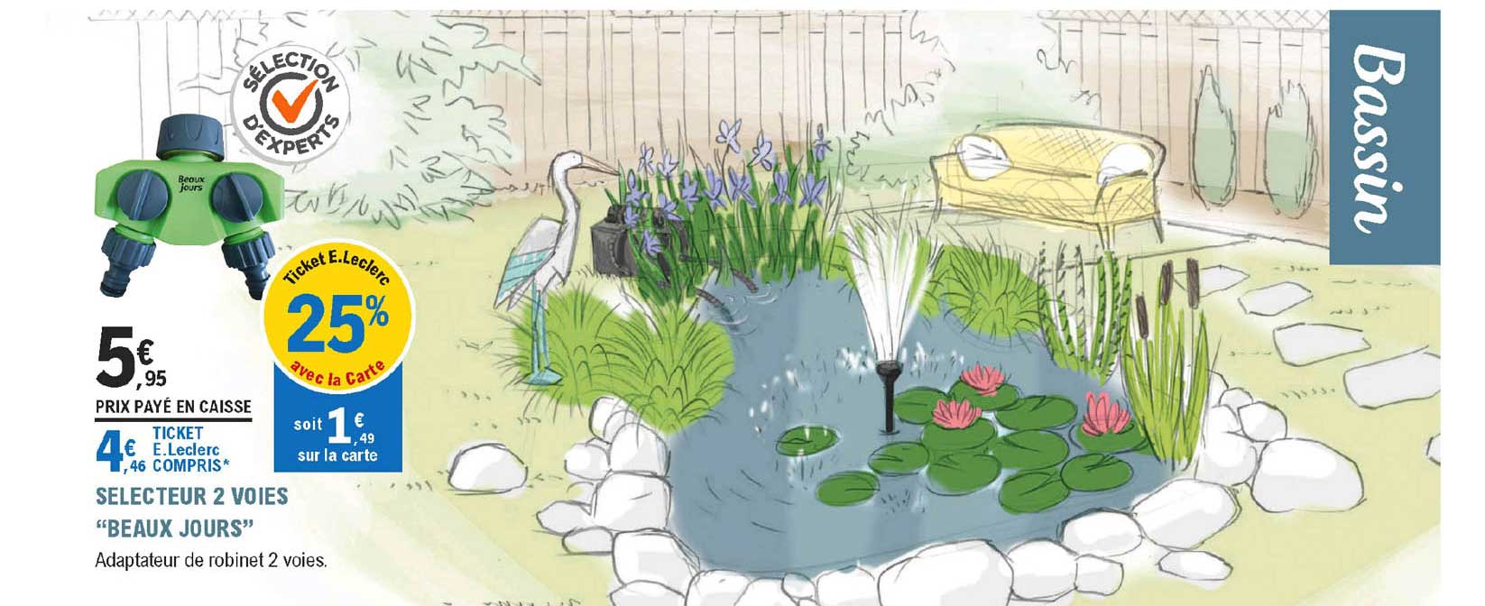 sélecteur 2 voies "beaux jours"