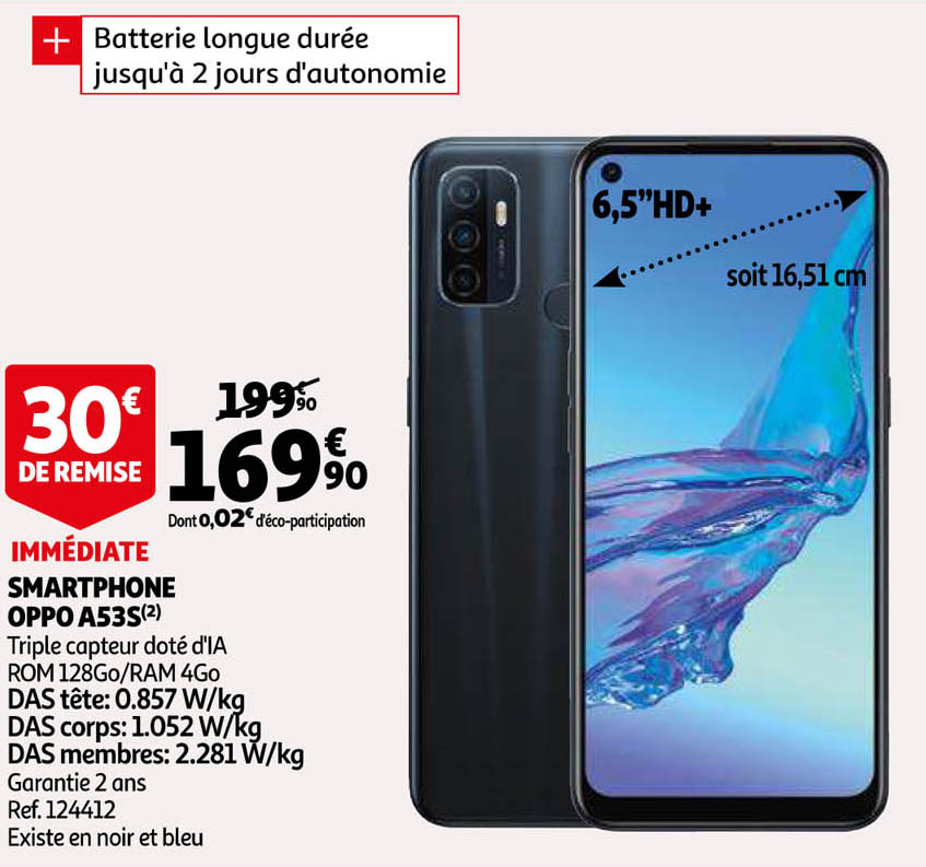 Smartphone Oppo A53s