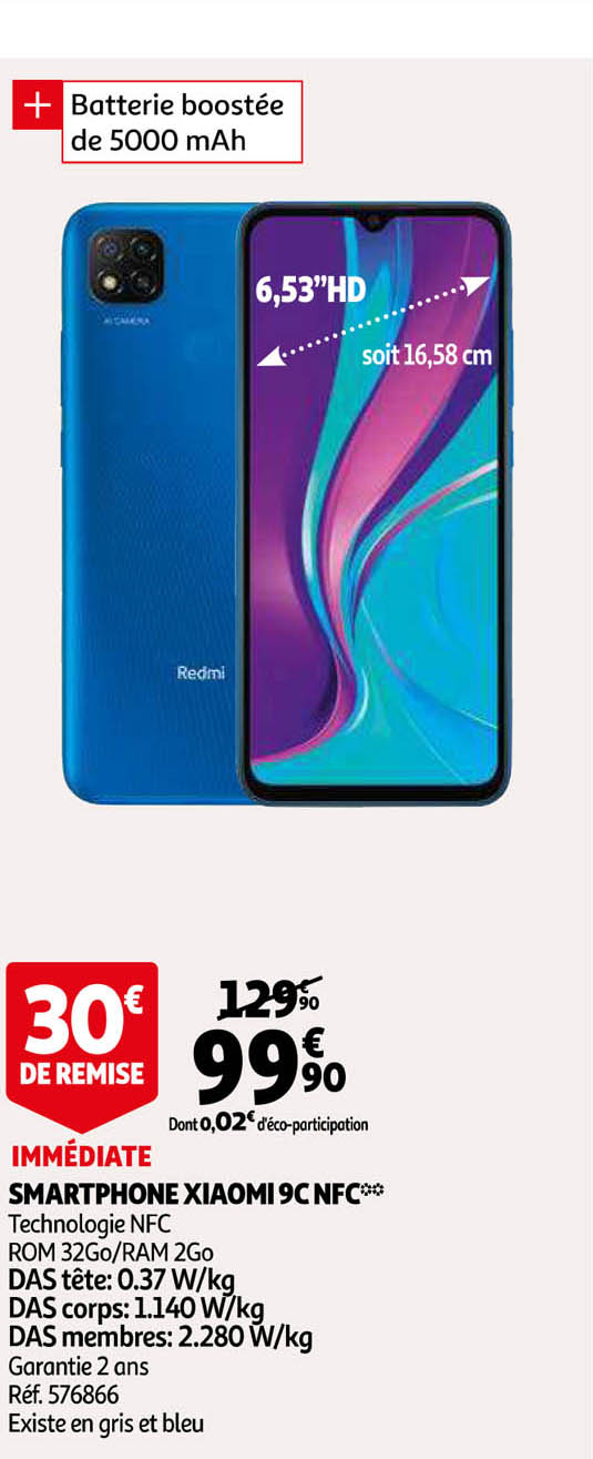 smartphone xiaomi 9c nfc