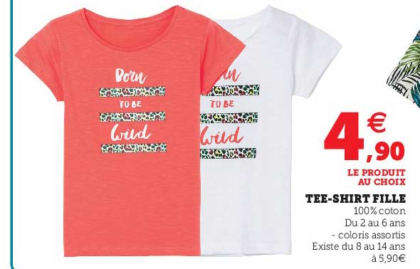 tee-shirt fille