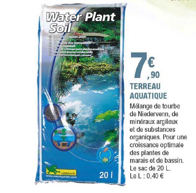terreau aquatique