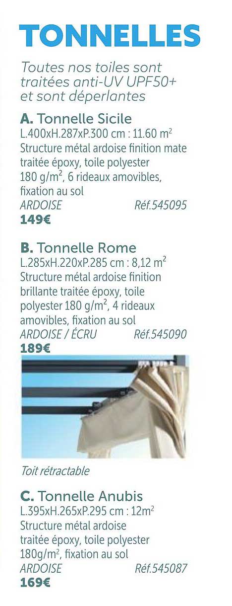Tonnelles Sicile