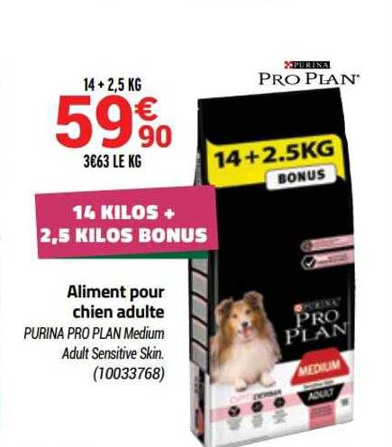 Aliment Pour Chien Adulte Purina Pro Plan