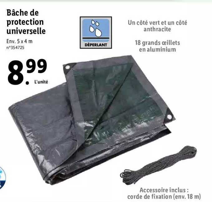 Bâche De Protection Universelle