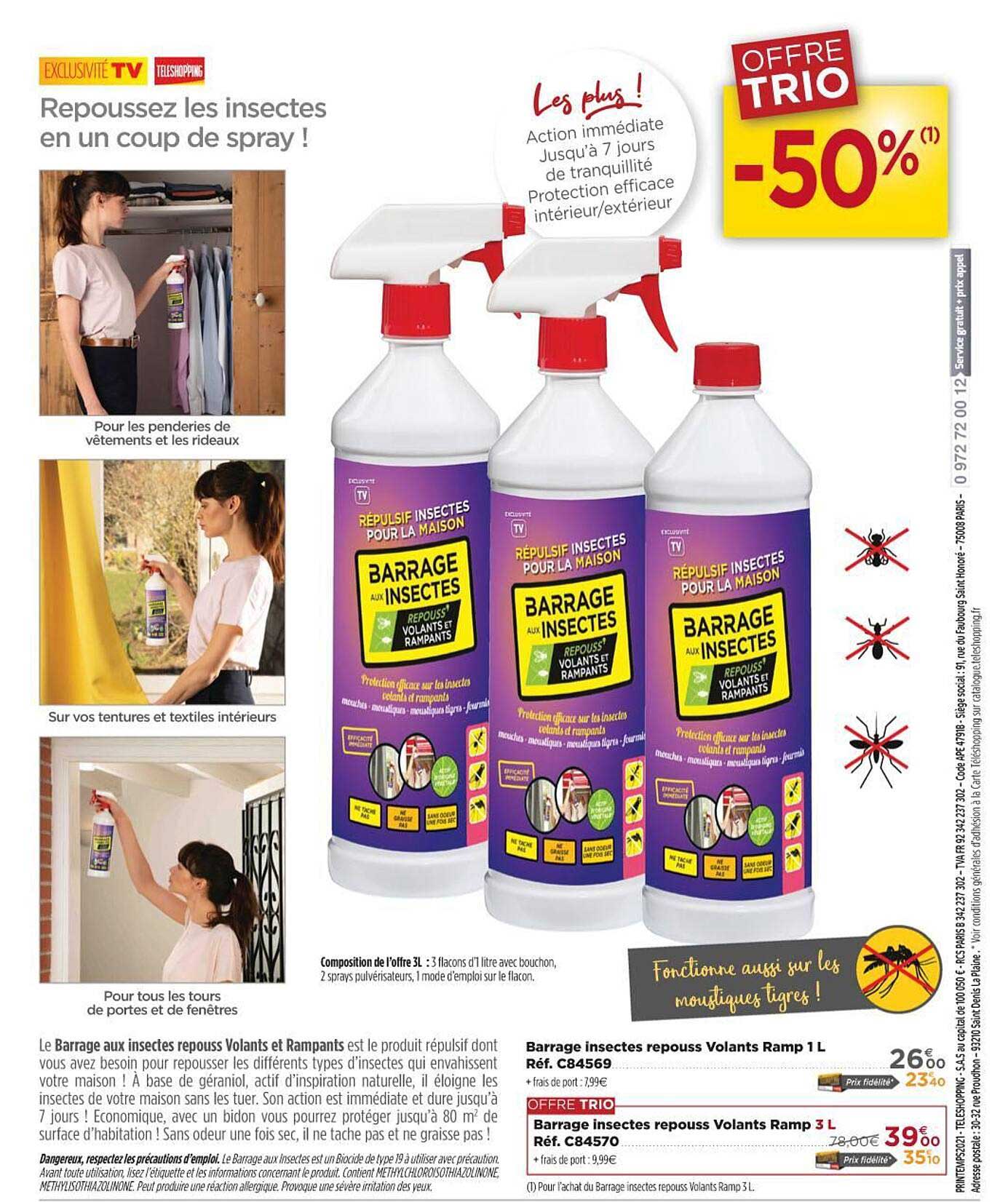 barrage insectes repouss volants ramp 1 l