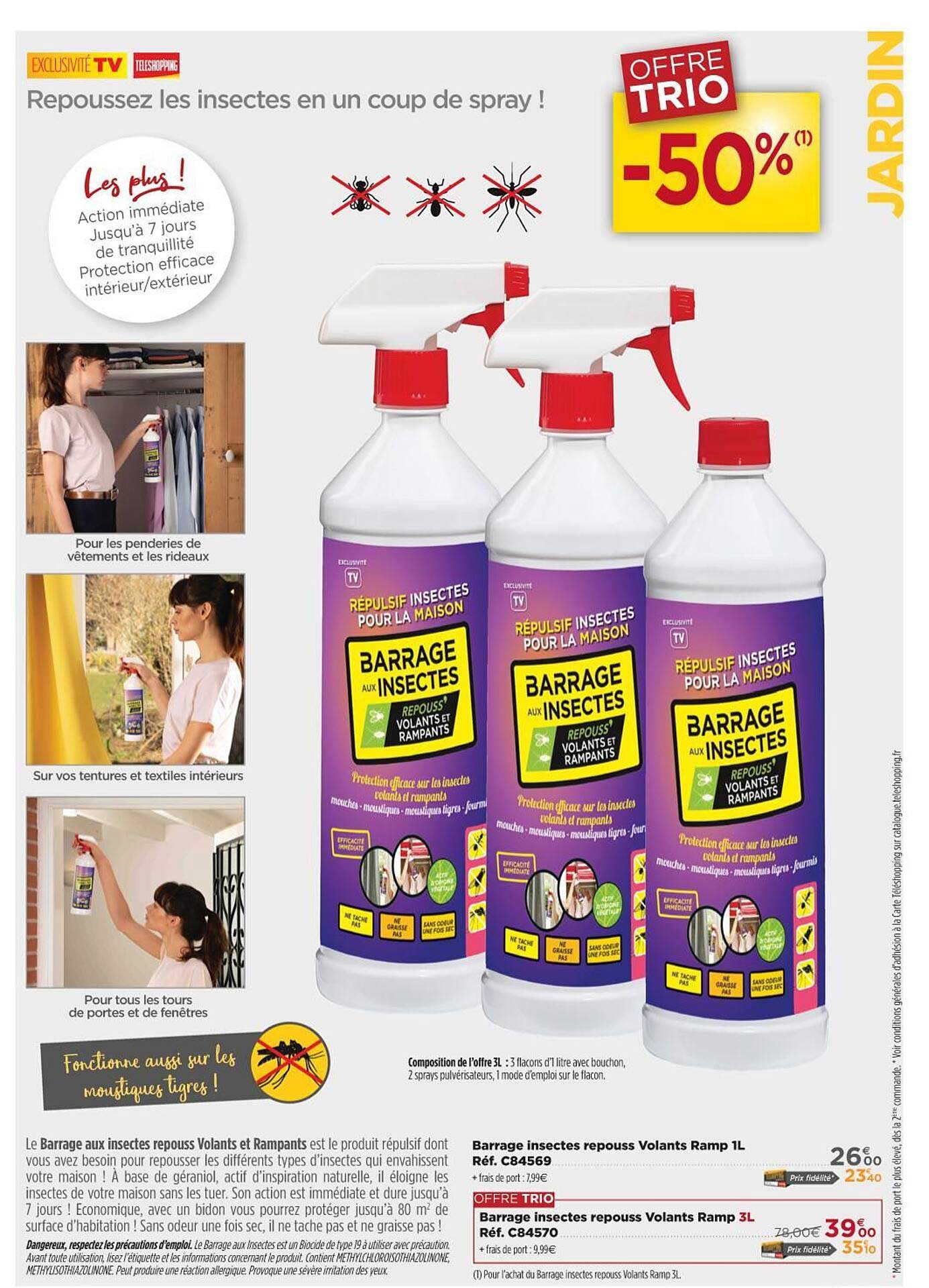 barrage insectes repouss volants ramp 1l