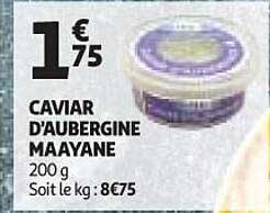 caviar d'aubergine maayane