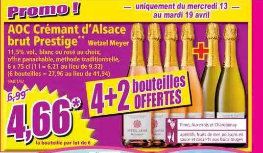 crémant d'alsace brut prestige wetzel meyer