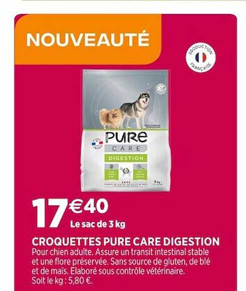 croquettes pure care digestion