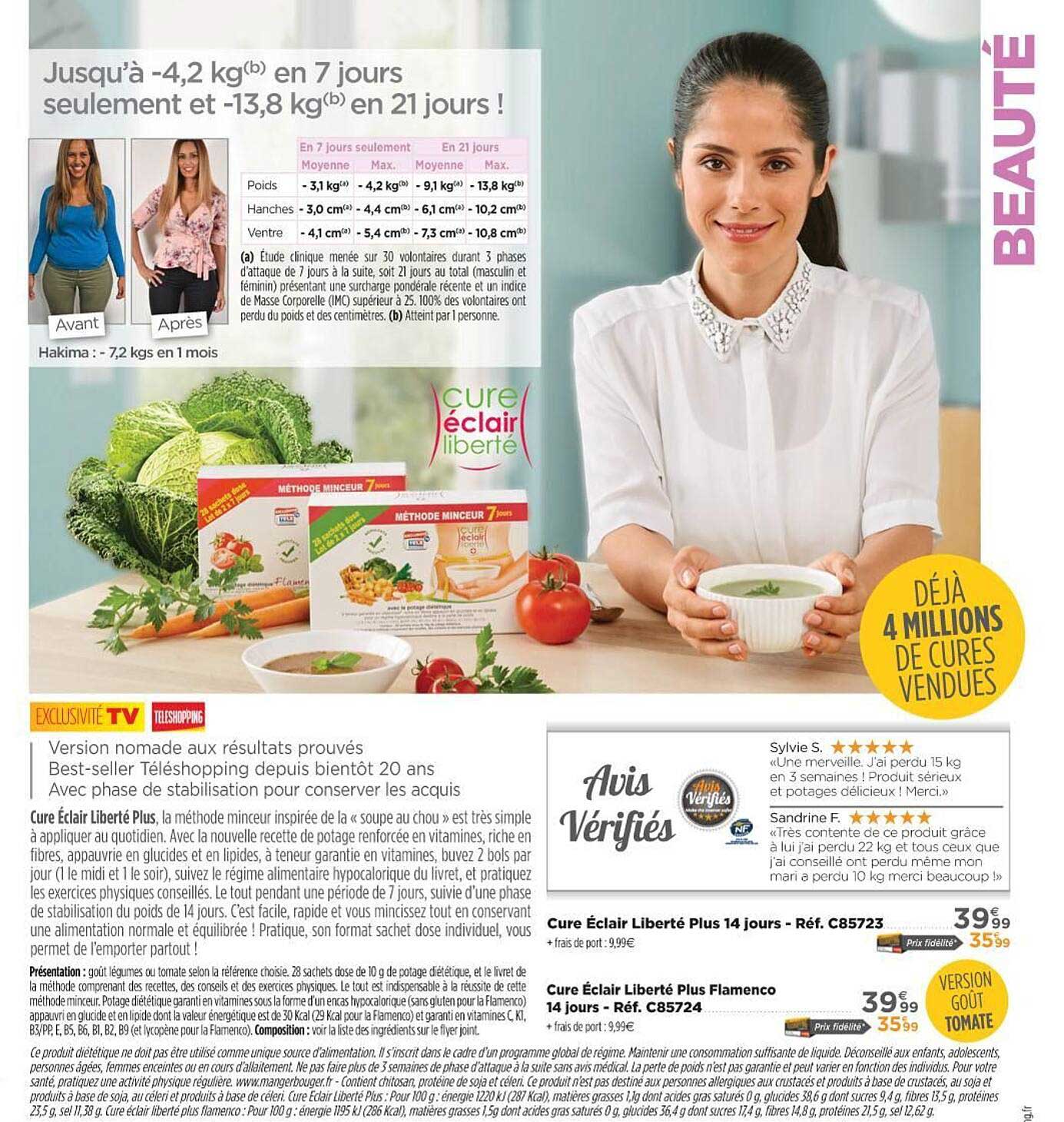 cure éclair liberté plus