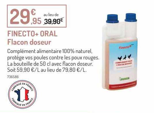 finecto+ oral flacon doseur