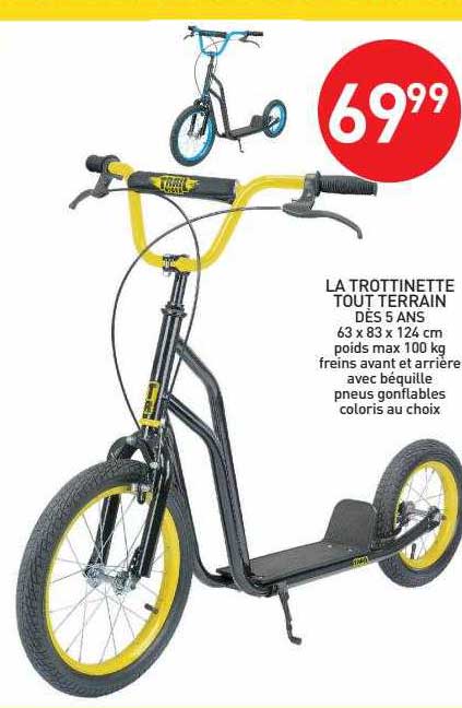 la trottinette tout terrain dès 5 ans