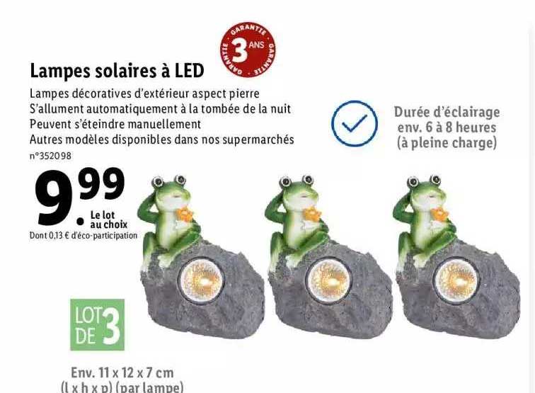 Lampes Solaires à Led