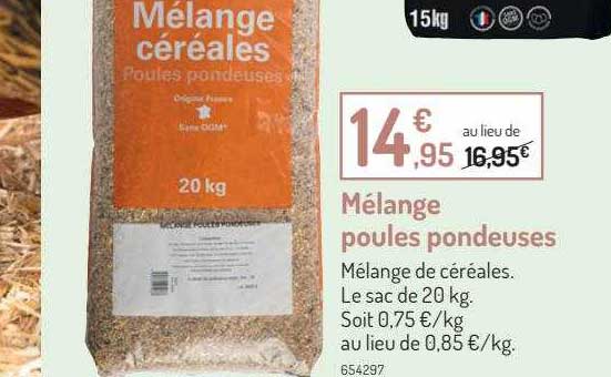 mélange poules pondeuses