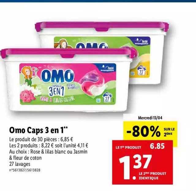 Omo Caps 3 En 1