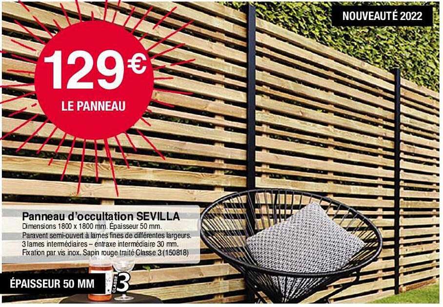 panneau d'occultation sevilla