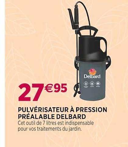 pulvérisateur à pression préalable delbard