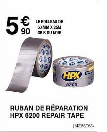 ruban de réparation hpx 6200 repair tape