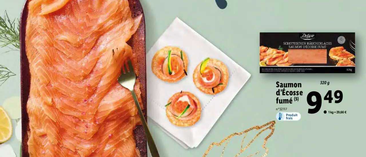 Saumon D'écosse Fumé Deluxe