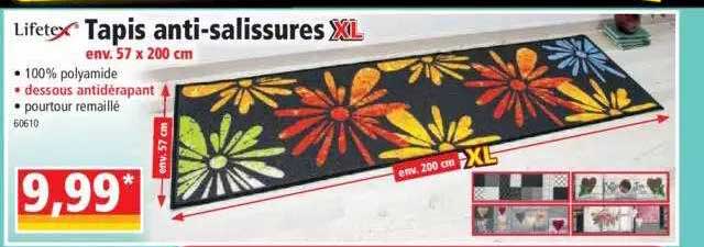 tapis anti-salissures lifetex