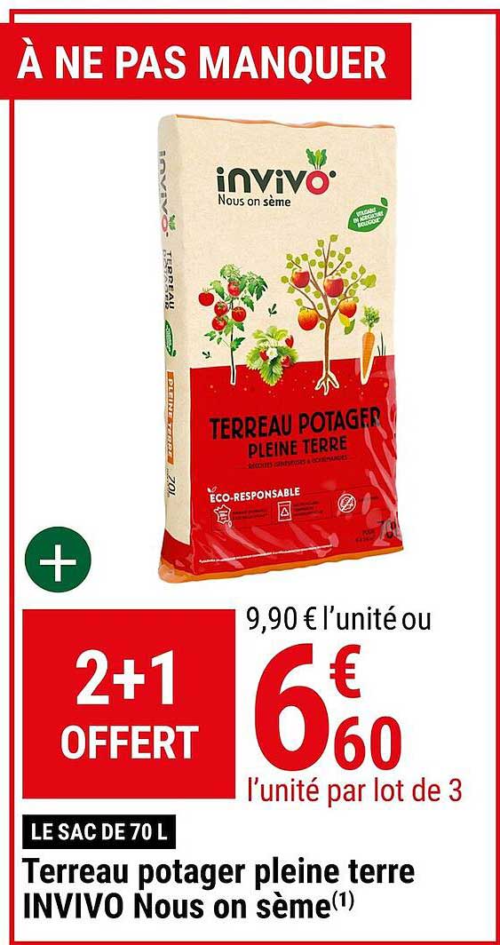 terreau potager pleine terre invivo nous on sème