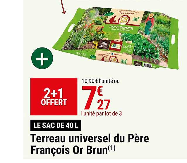 terreau universel du père fraçois or brun