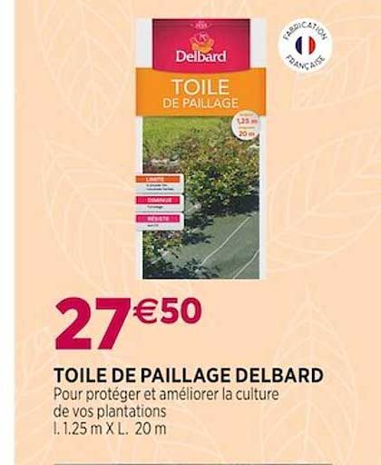 toile de paillage delbard