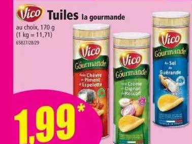 Tuiles La Gourmande Vico