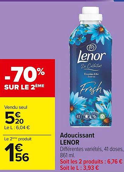 Adoucissant Lenor