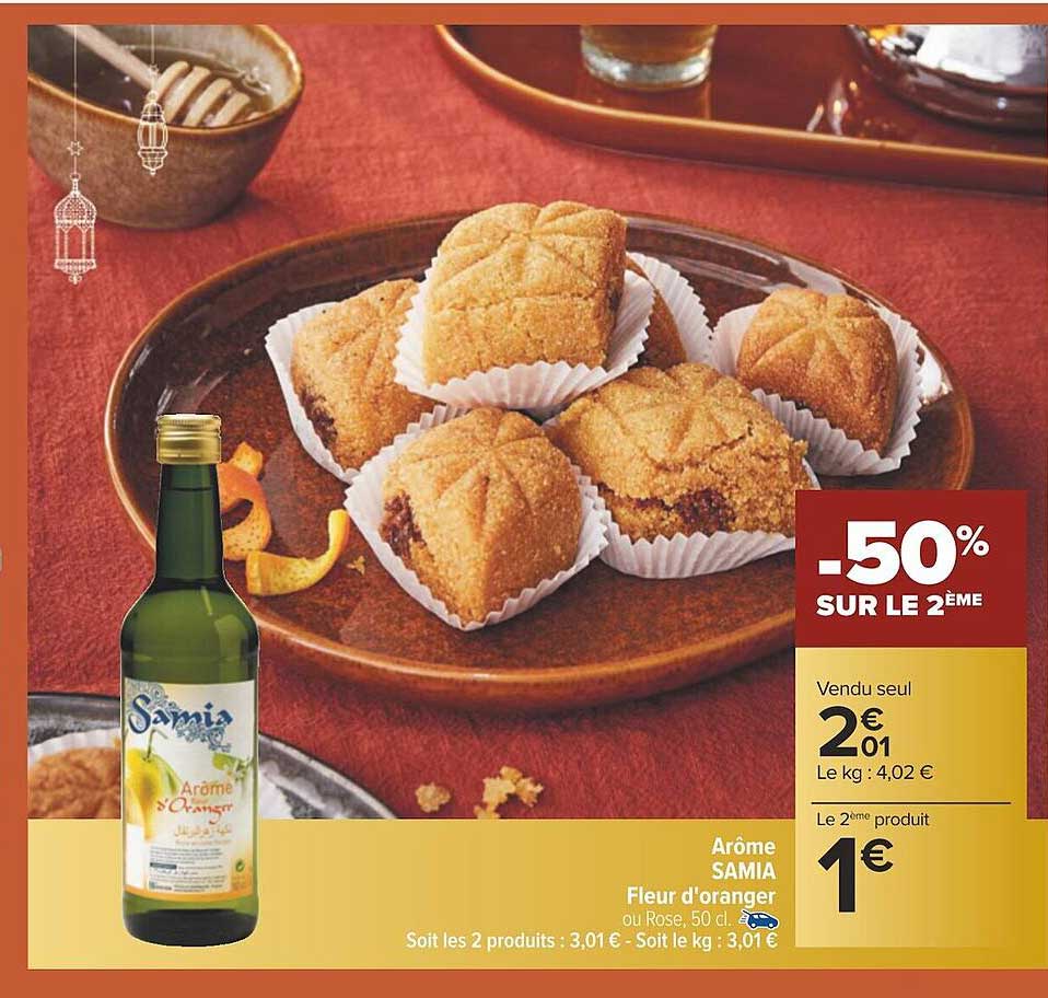 arôme samia fleur d'oranger