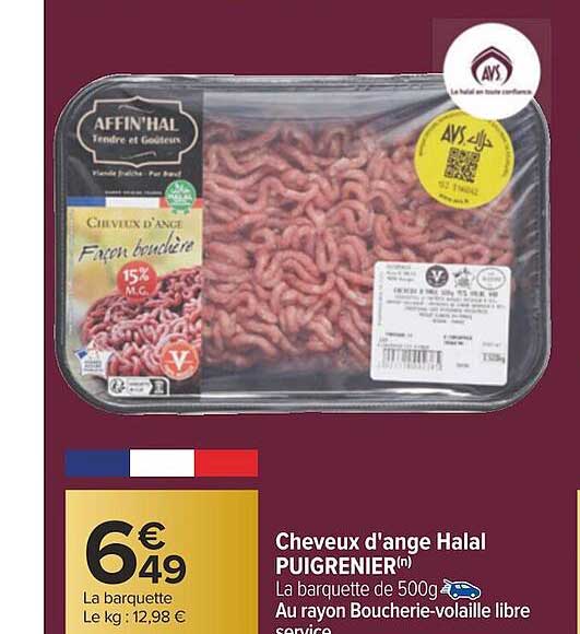 Cheveux D'ange Halal Puigrenier