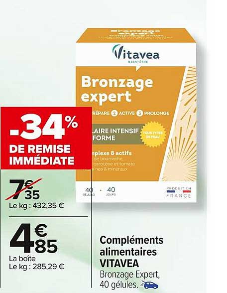 compléments alimentaires vitavea