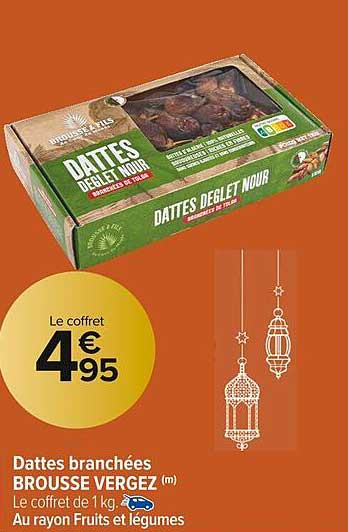 dattes branchées brousse vergez