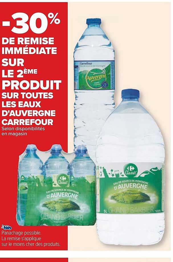 eaux d'auvergne carrefour