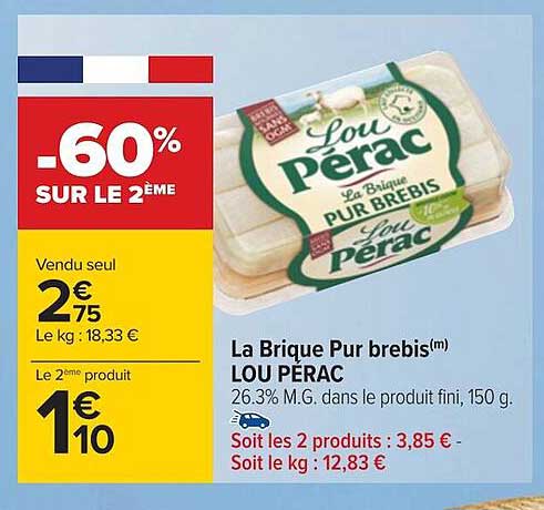 la brique pur brebis lou pérac