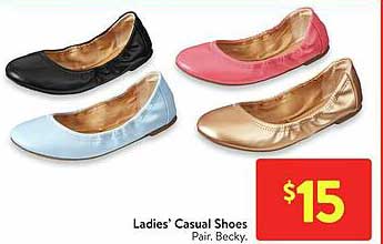 ladies' casual shoes