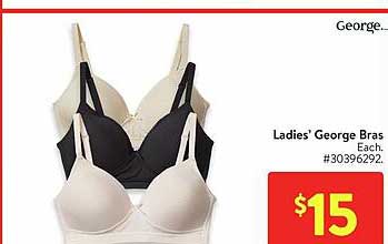 ladies' george bras