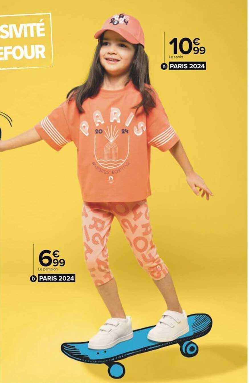 le t-shirt, le pantalon paris 2024