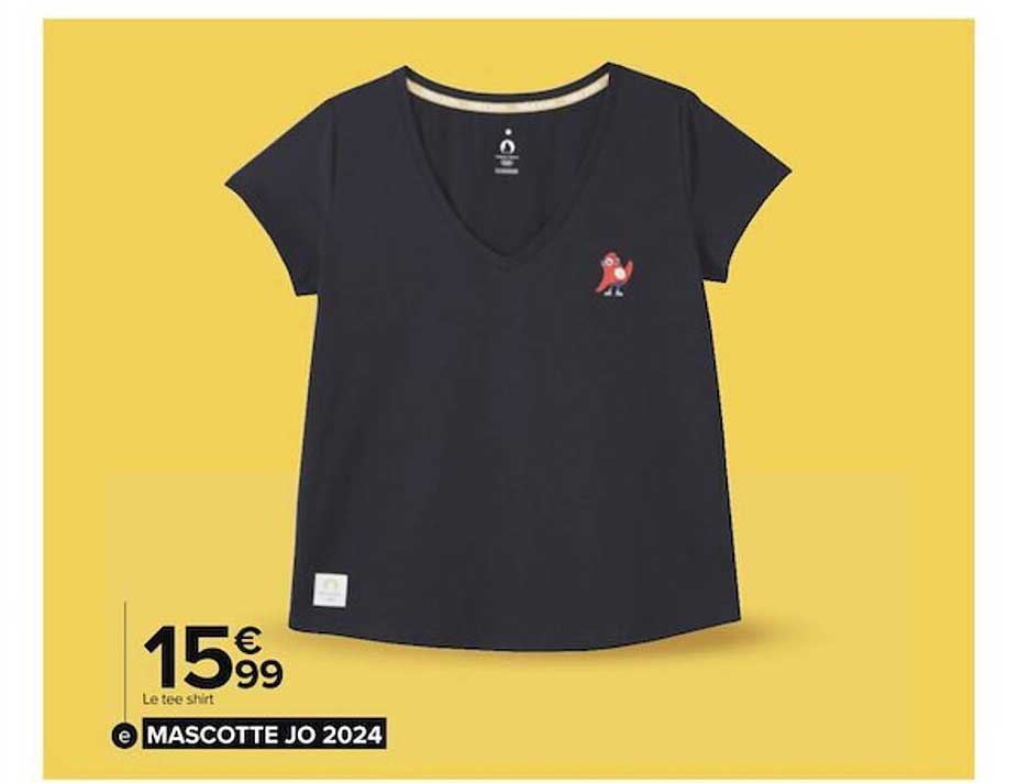 Le Tee-shirt Mascotte Jo 2024