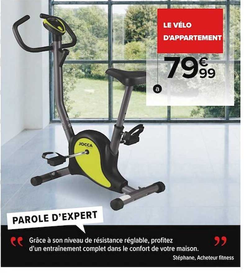 le vélo d'appartement