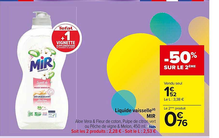 Liquide Vaisselle Mir