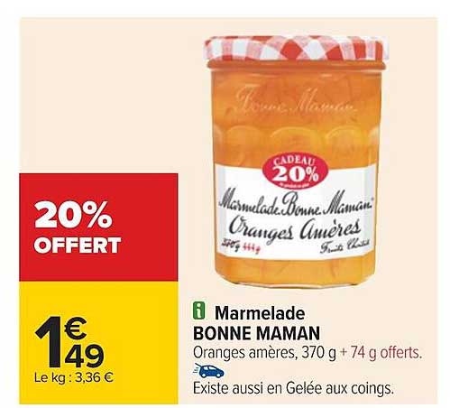 marmelade bonne maman