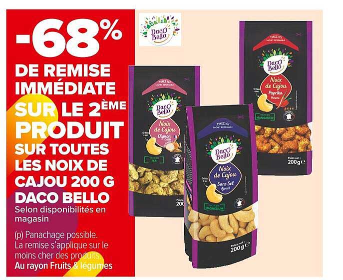 noix de cajou daco bello