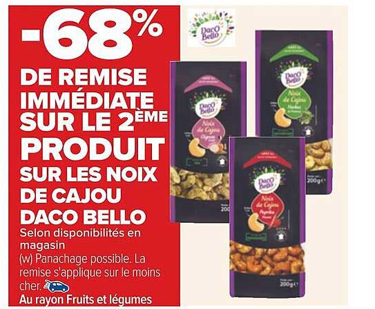 noix de cajou daco bello