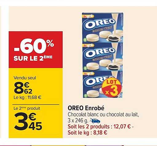 oreo enrobé