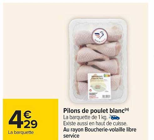 Pilons De Poulet Blanc
