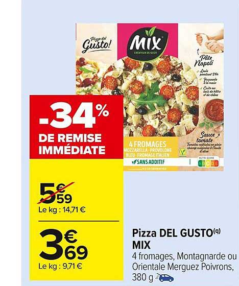 Pizza Del Gusto Mix
