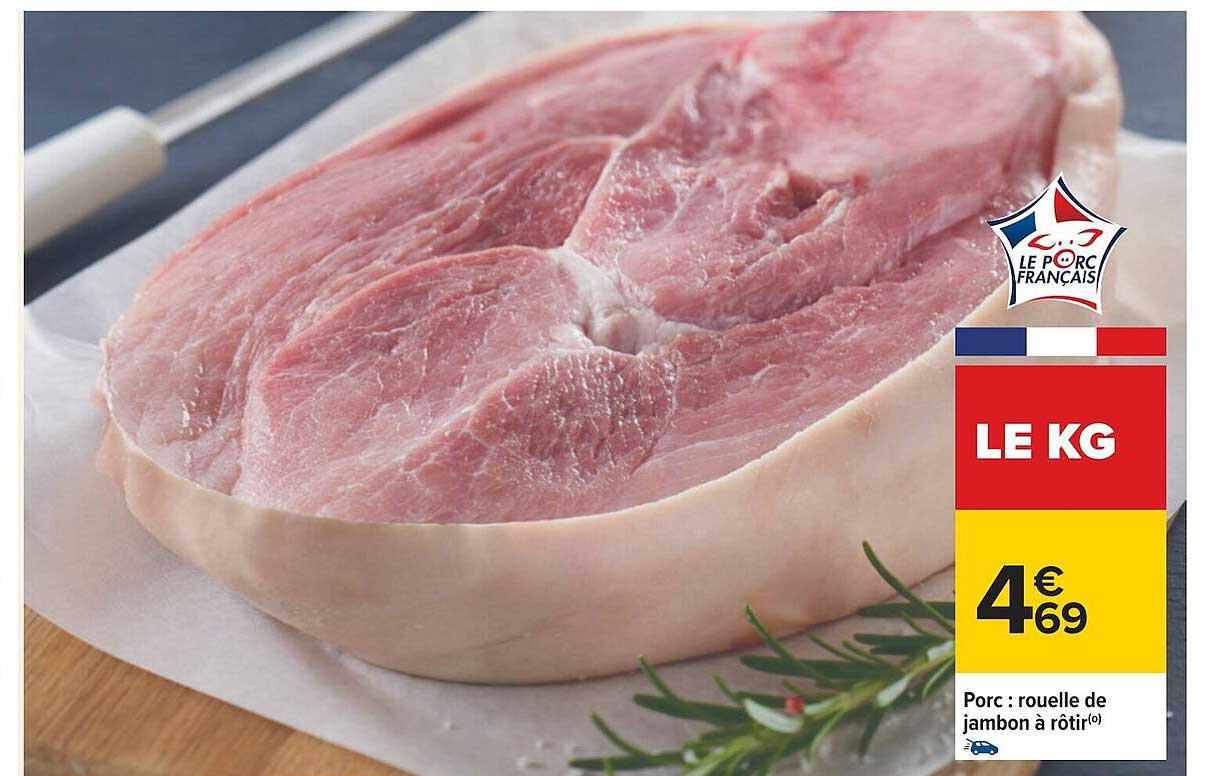 Porc : Rouelle De Jambon à Rôtir